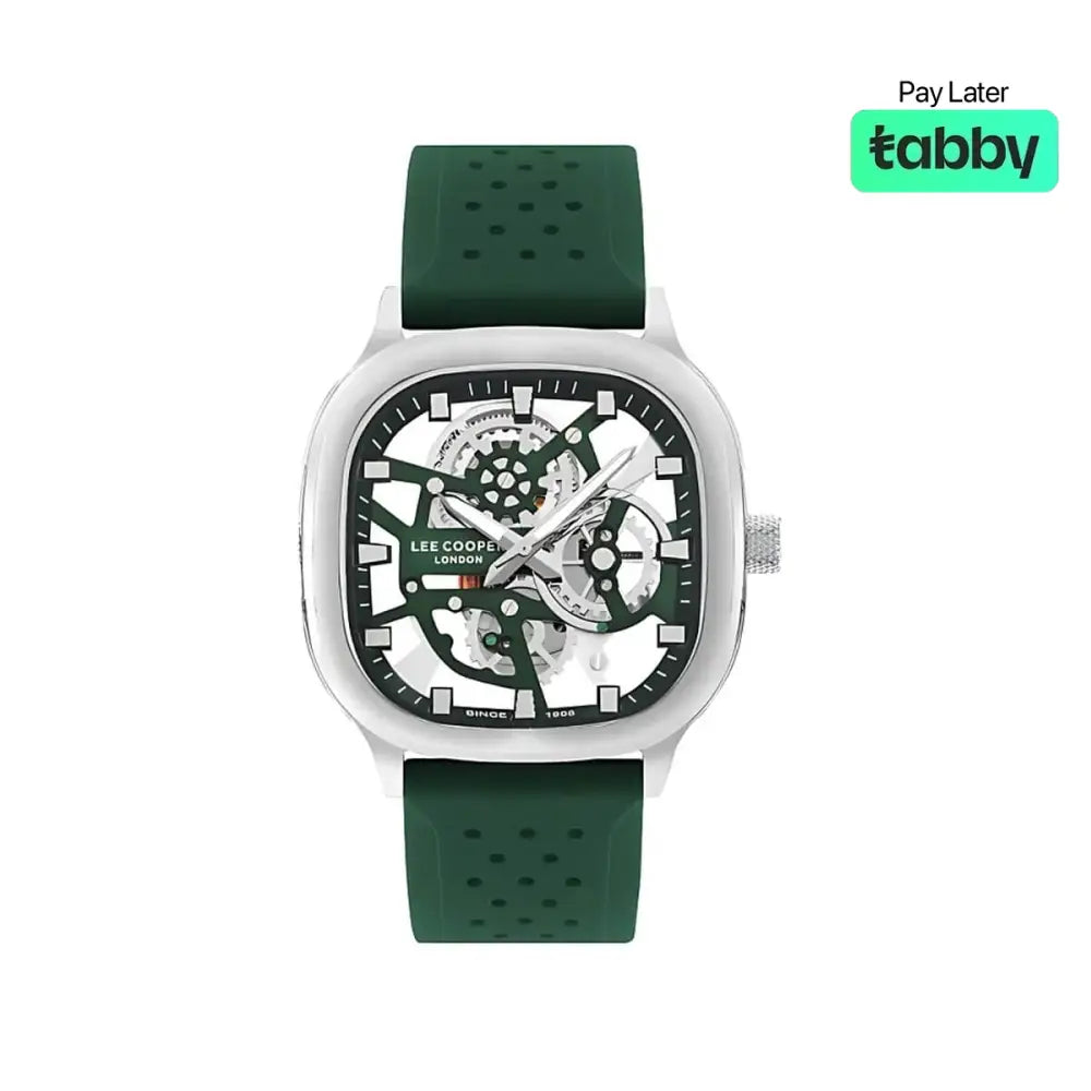Lee Cooper Men’s Analog Green Dial Watch - LC07973.377