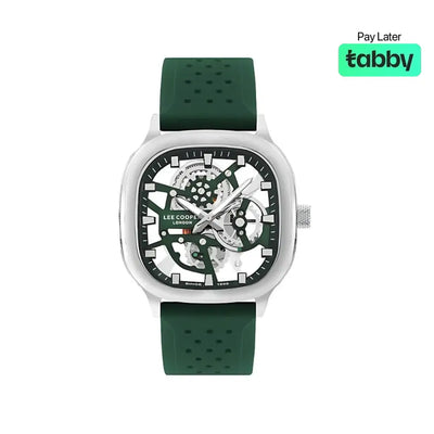 Lee Cooper Men’s Analog Green Dial Watch - LC07973.377