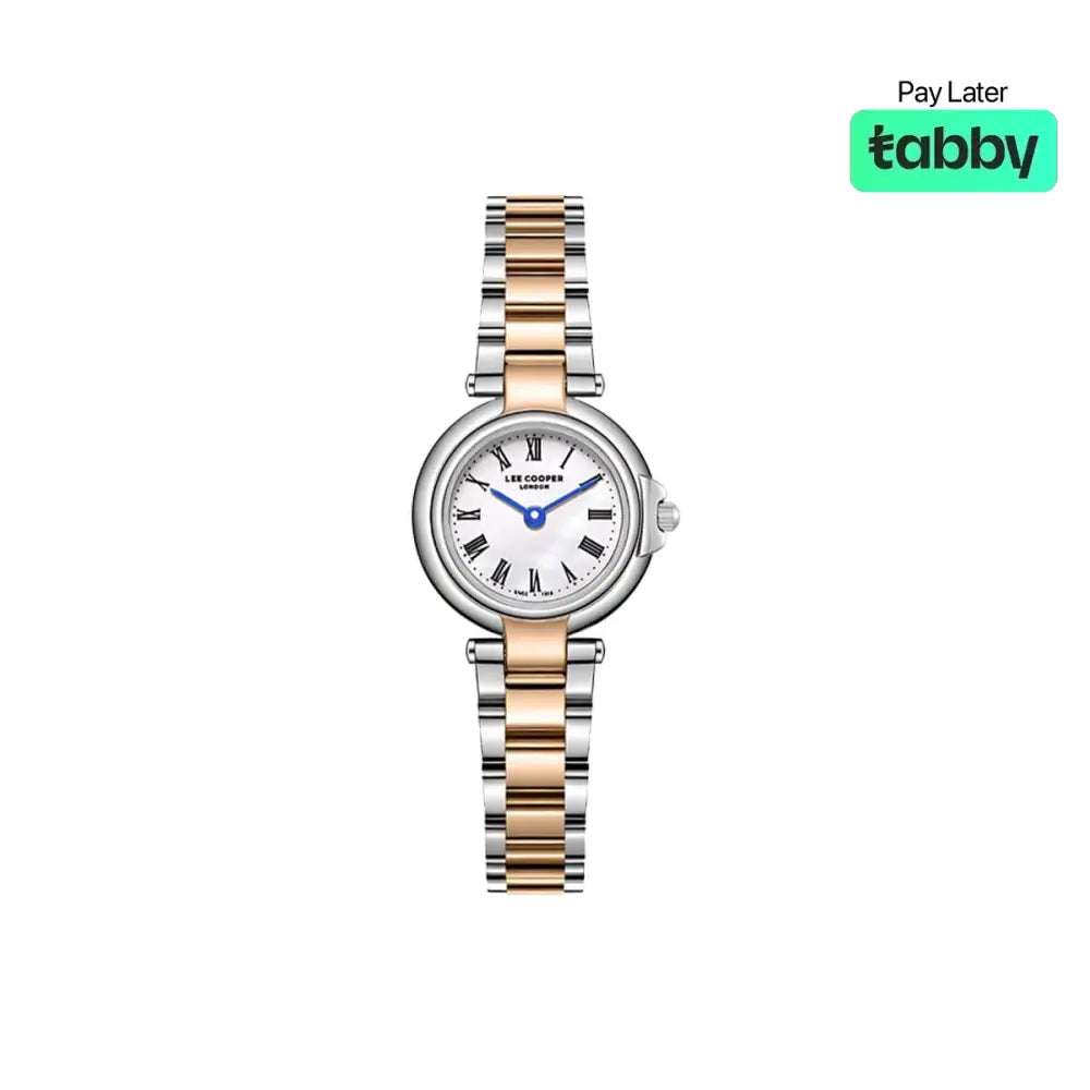 Lee Cooper Women’s Analog Beige MOP Dial Watch - LC08206.520