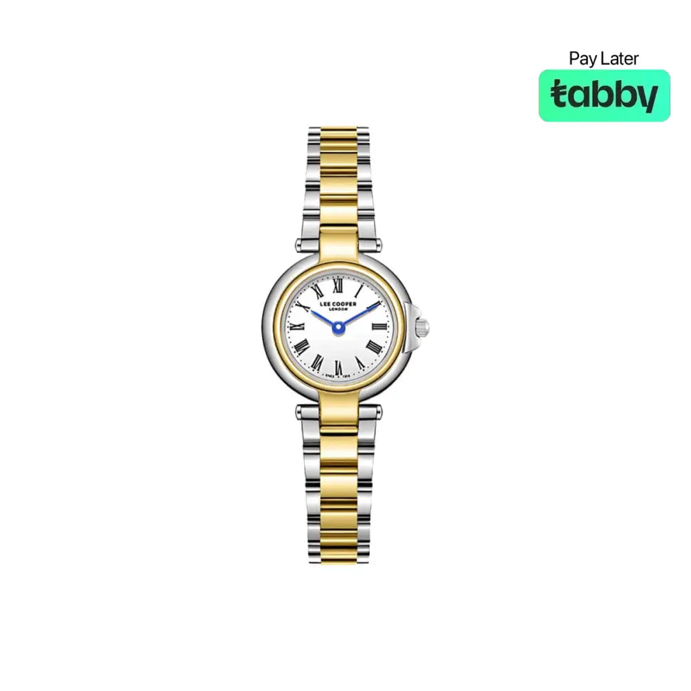 Lee Cooper Women’s Analog White Dial Watch - LC08206.230