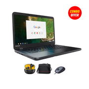 Used Lenovo N42 Chromebook 14-inch (3 Items Combo Bundle)