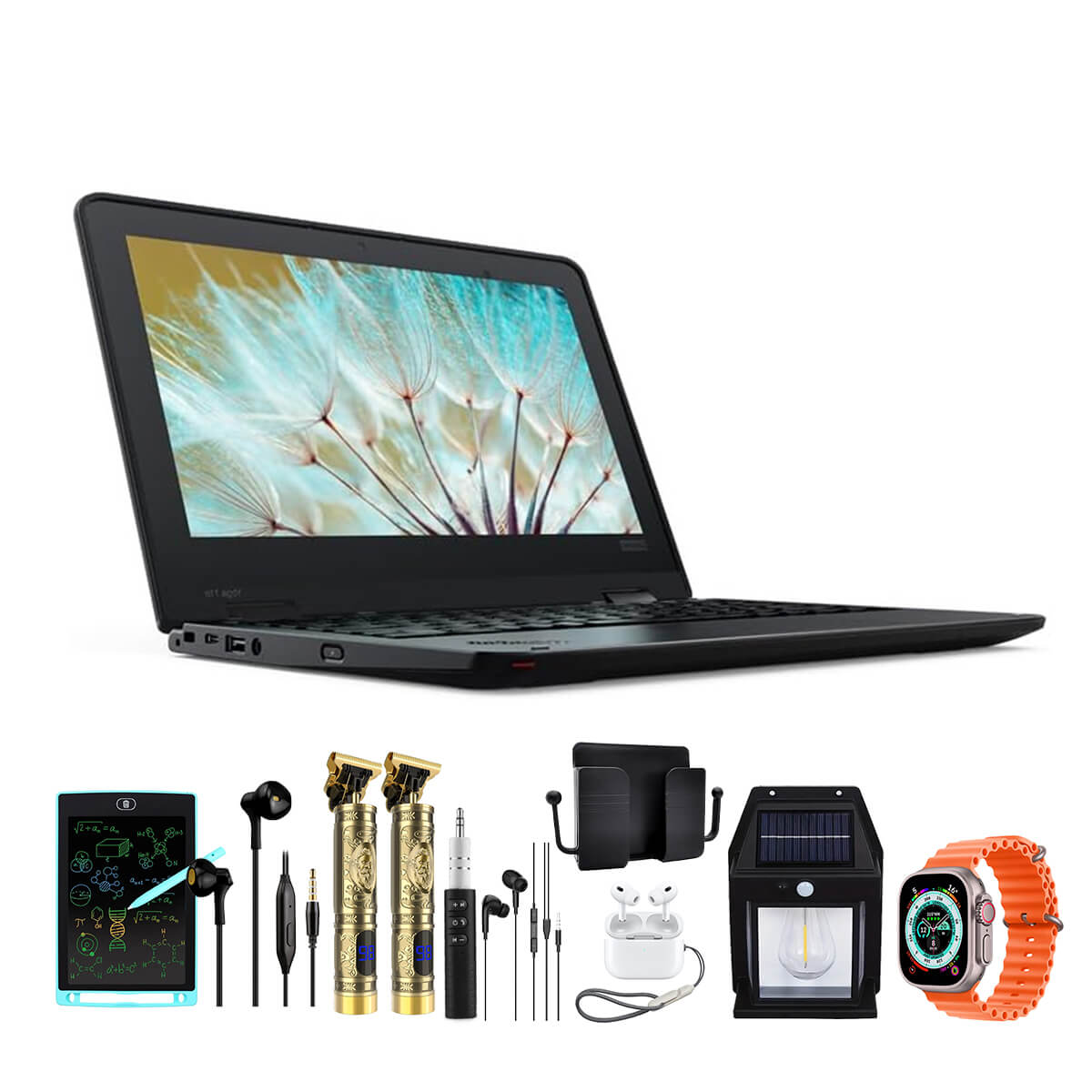 Used Lenovo Yoga 11e Laptop 10 Items Combo