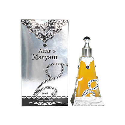 Maryam Attar Concentrated Oil 36ml - Silver