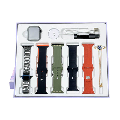ساعة ذكية وسوار Modio Mini 7 مع حزام 7