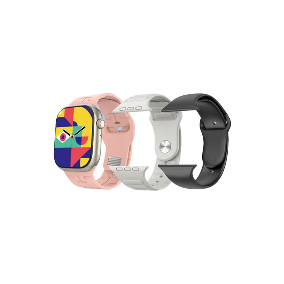 Modio Smartwatch SM06 with SIM + Camera (3 Strap)