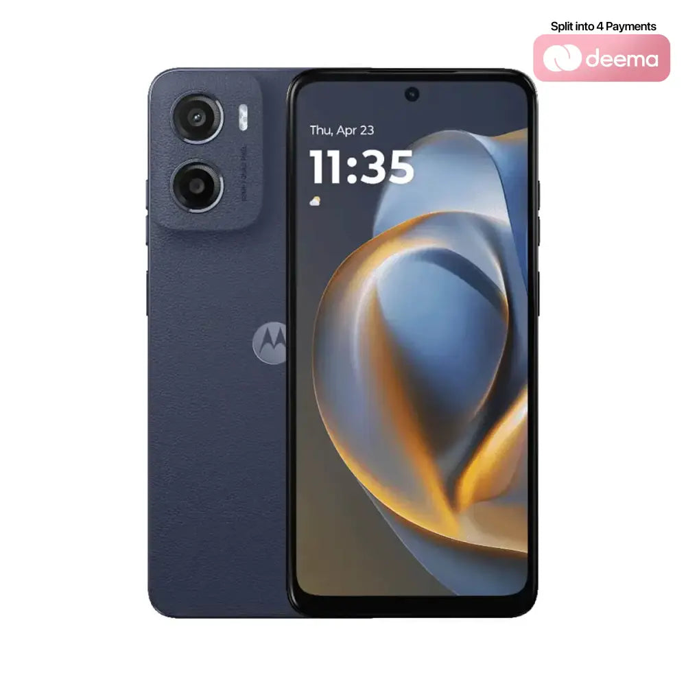 Motorola Moto E15 (2GB RAM + 64GB Memory) - Denim Blue