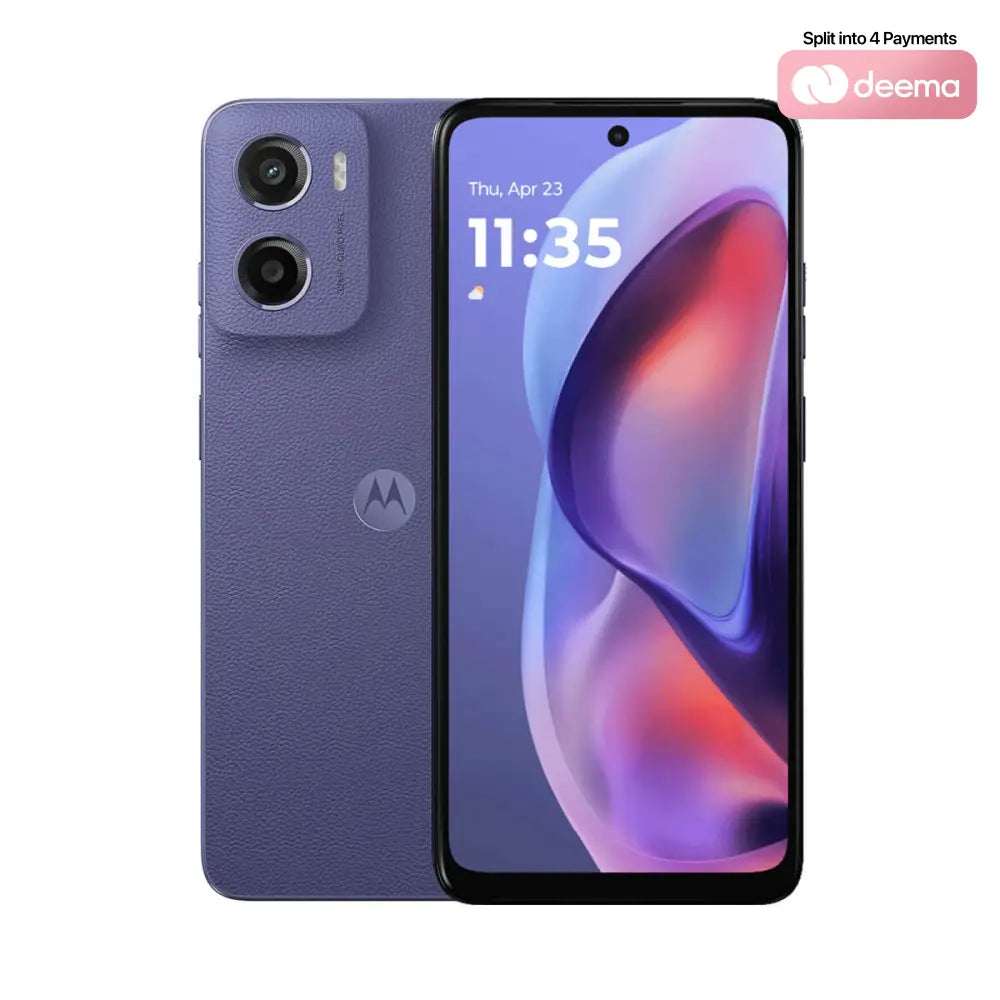 Motorola Moto E15 (2GB RAM + 64GB Memory) - Fresh Lavender