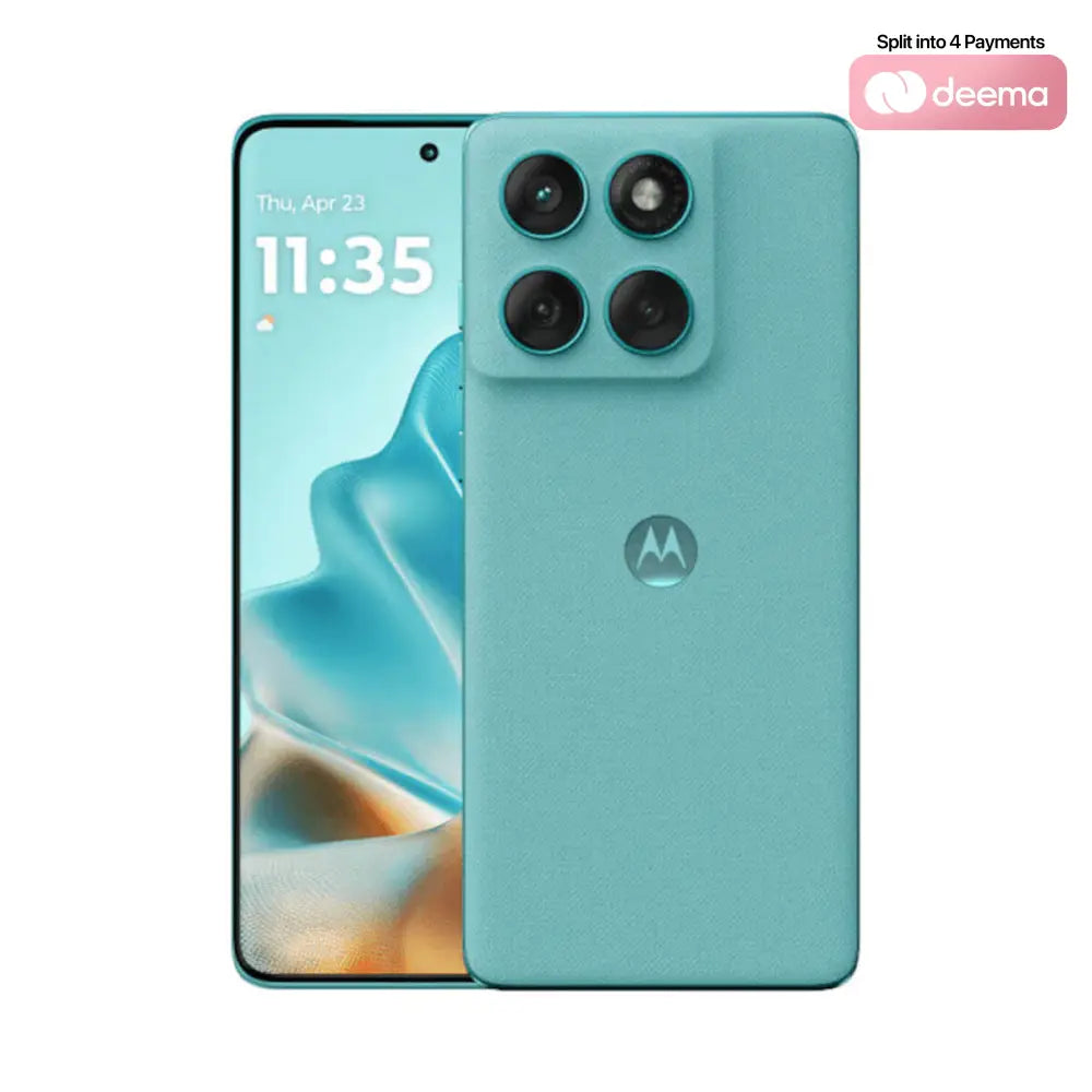 Motorola Moto Edge 60 Fusion 5G (12GB RAM + 256GB Memory) - Pantone Amazonite (Blue)