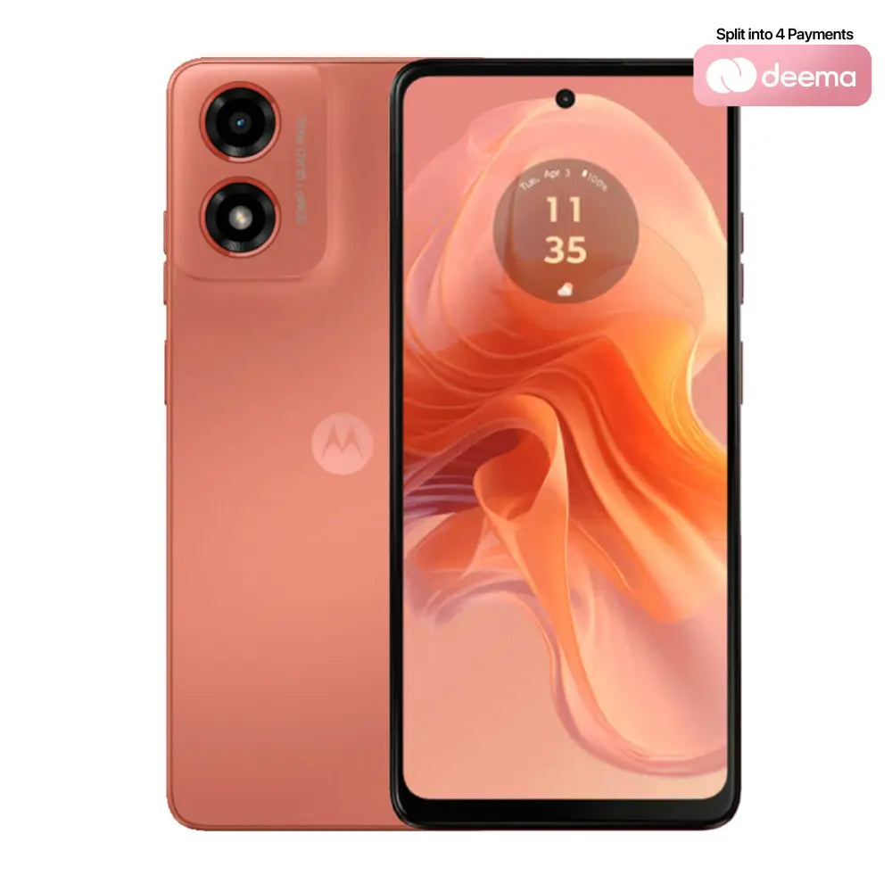 Motorola Moto G04s (4GB RAM + 64GB Memory) - Sunrise Orange