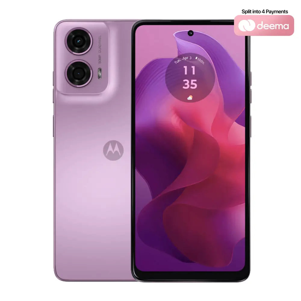 Motorola Moto G24 (16GB RAM (8 + 8) + 128GB Memory) - Pink Lavender