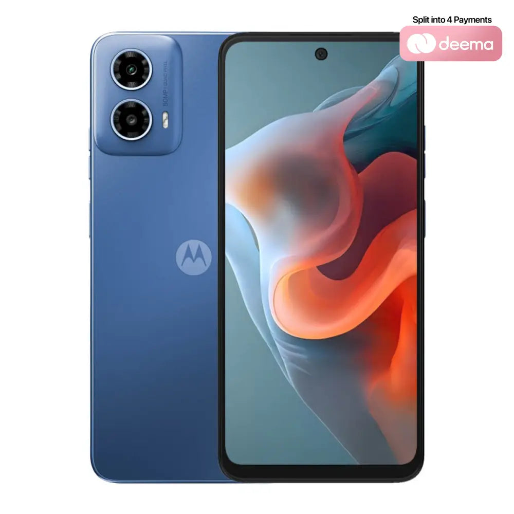 Motorola Moto G34 5G (16 GB RAM (8 + 8) + 128GB Memory) - Ice Blue