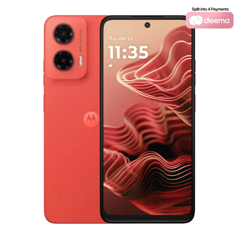 Motorola Moto G35 5G (8GB RAM + 128GB Memory) - Guava Red