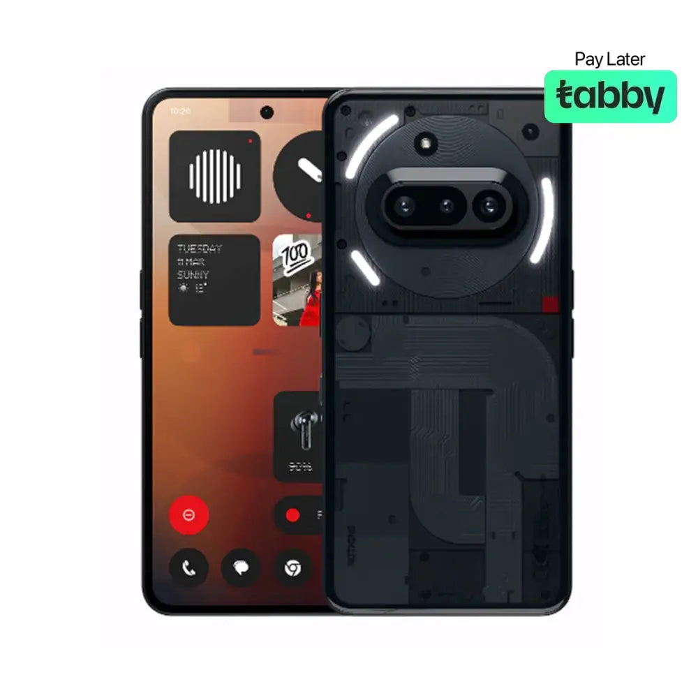 Nothing Phone 3a (8GB RAM + 128GB Memory) - Black