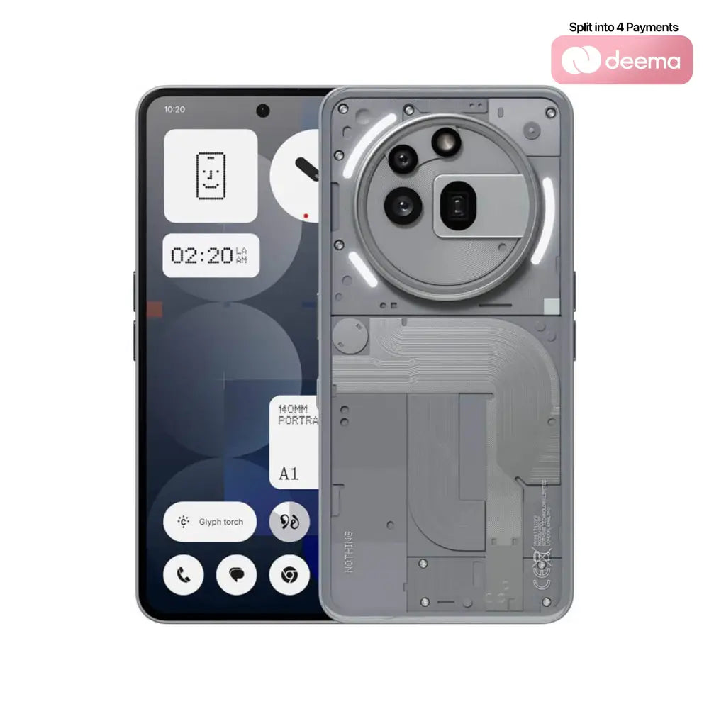 Nothing Phone 3a Pro (12GB RAM + 256GB Memory) - Grey