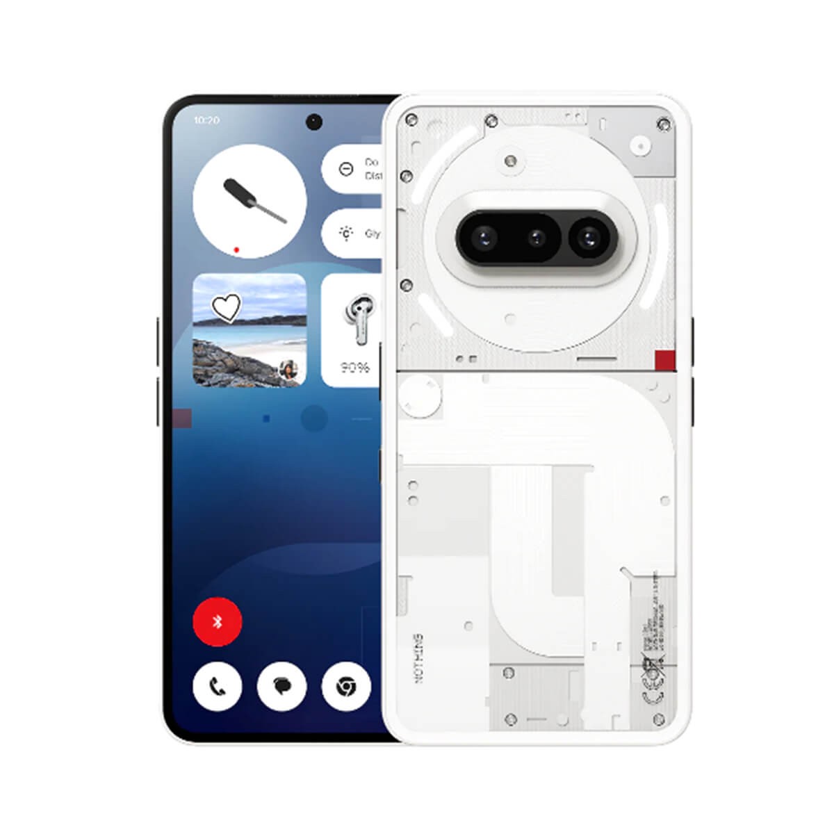 Nothing Phone 3a (8GB RAM + 128GB Memory) - White