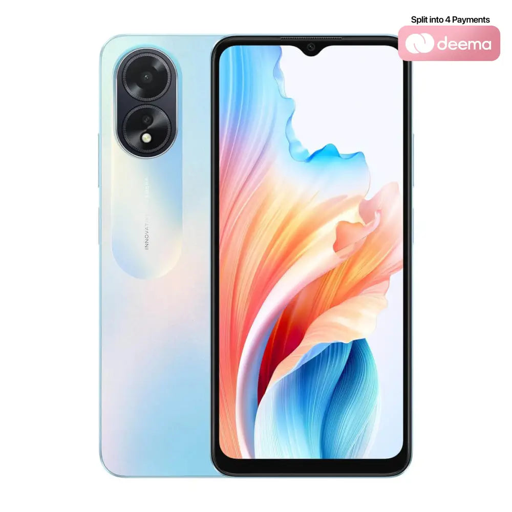 Oppo A18 (4GB RAM + 128GB Memory) - Glowing Blue