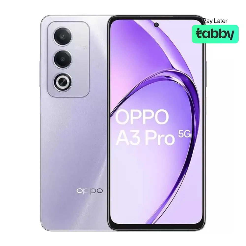 Oppo A3 Pro 5G (8GB RAM + 256GB Memory) - Moonlight Purple