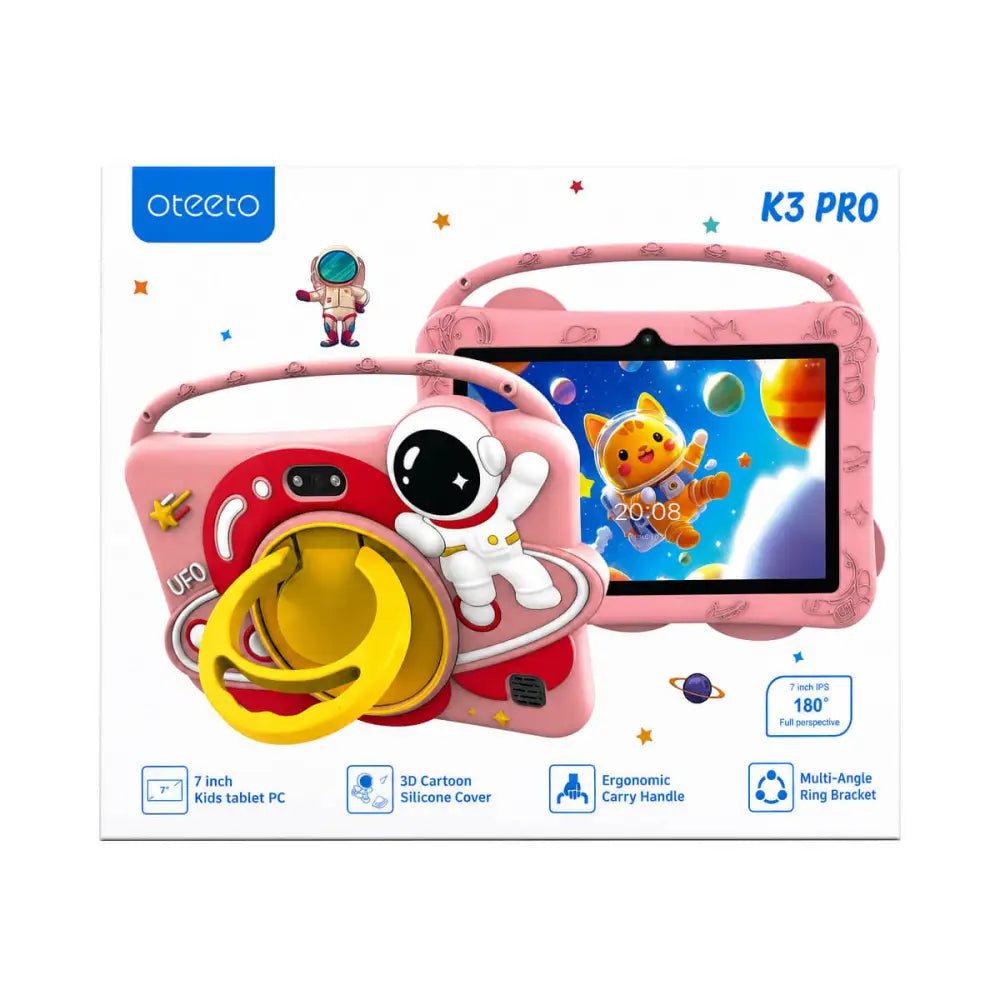 Oteeto Kids Tab K3 Pro 6GB RAM + 128GB Memory
