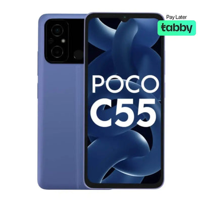 Poco C55 (6GB RAM + 128GB Memory) - Cool Blue