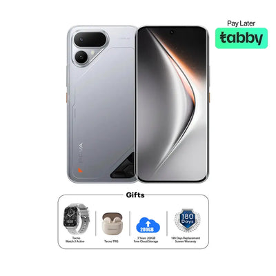 Pova Curve 2 (12GB RAM + 256GB Memory) - Silver
