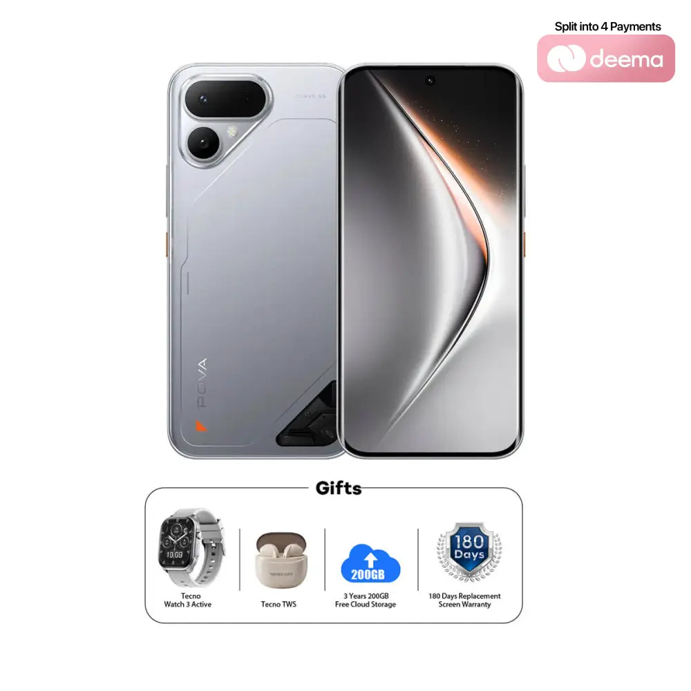 Pova Curve 2 (12GB RAM + 256GB Memory) - Silver