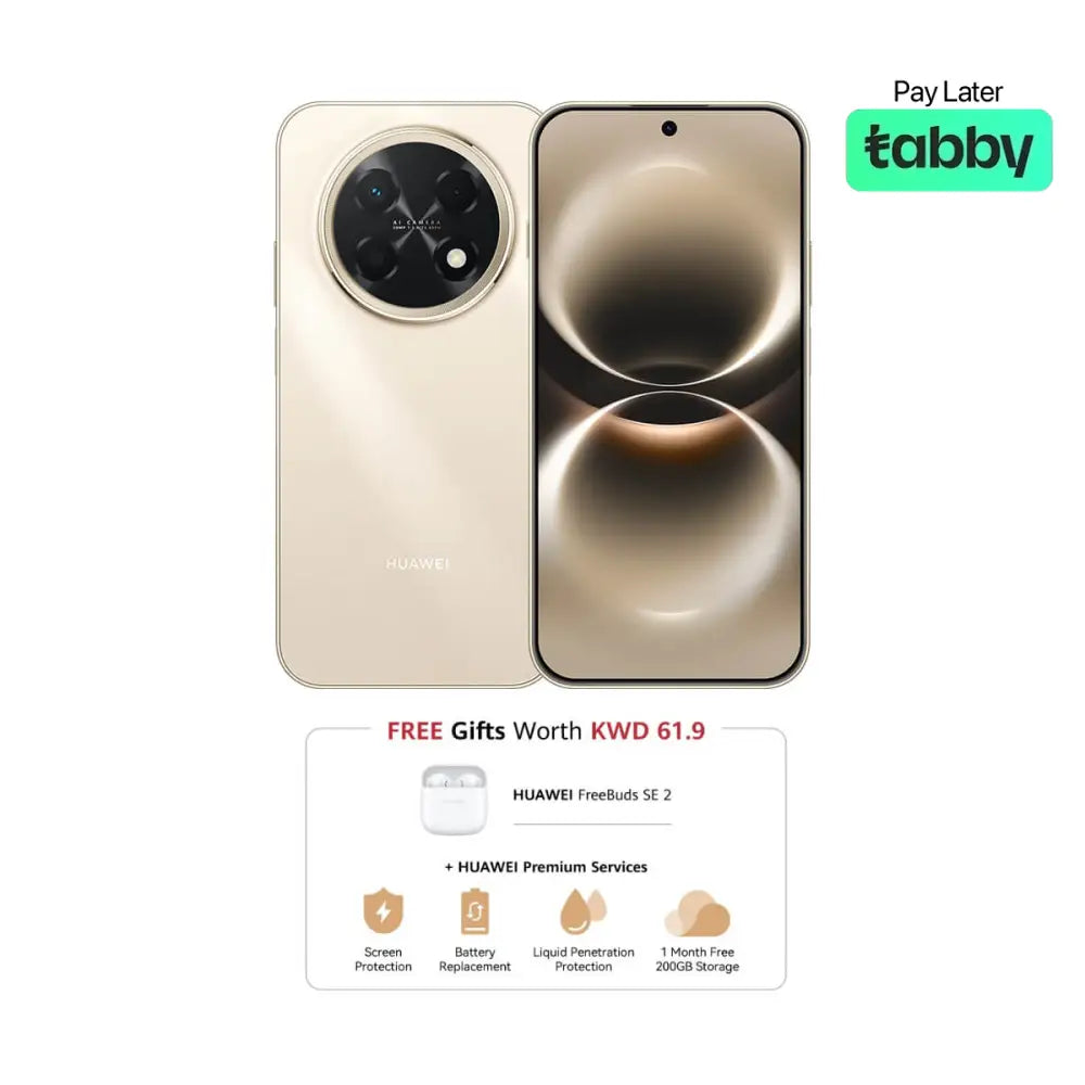 Pre Order Huawei Nova 15 Max (8GB RAM + 256GB Memory) - Blush Gold
