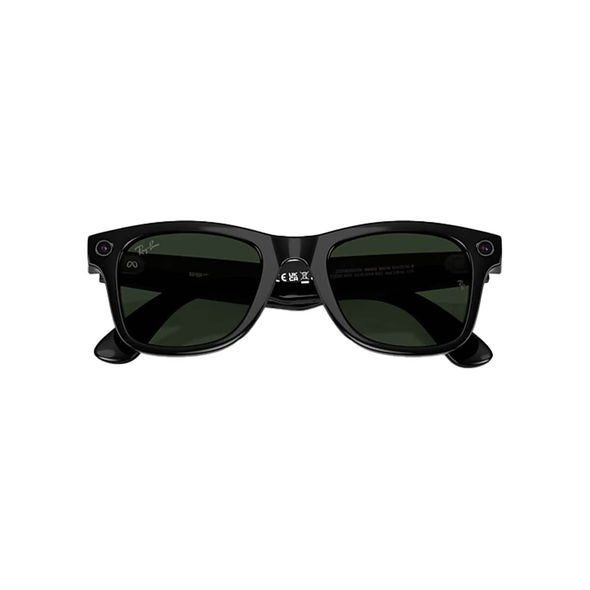 Ray-Ban Meta Wayfarer Gen 2 53mm RW4012 - Shiny Black / Transitions Graphite Green