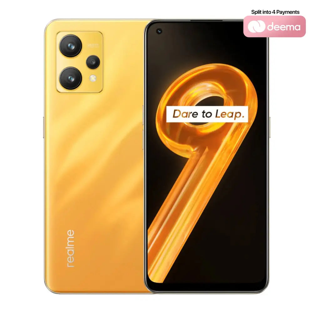 Realme 9 (8GB RAM + 128GB Memory) - Sunburst Gold
