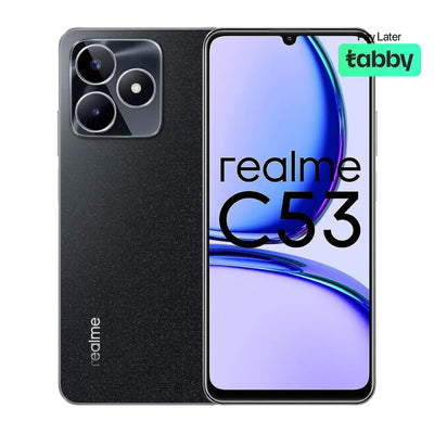 Realme C53 (6GB RAM + 128GB Memory) - Mighty Black