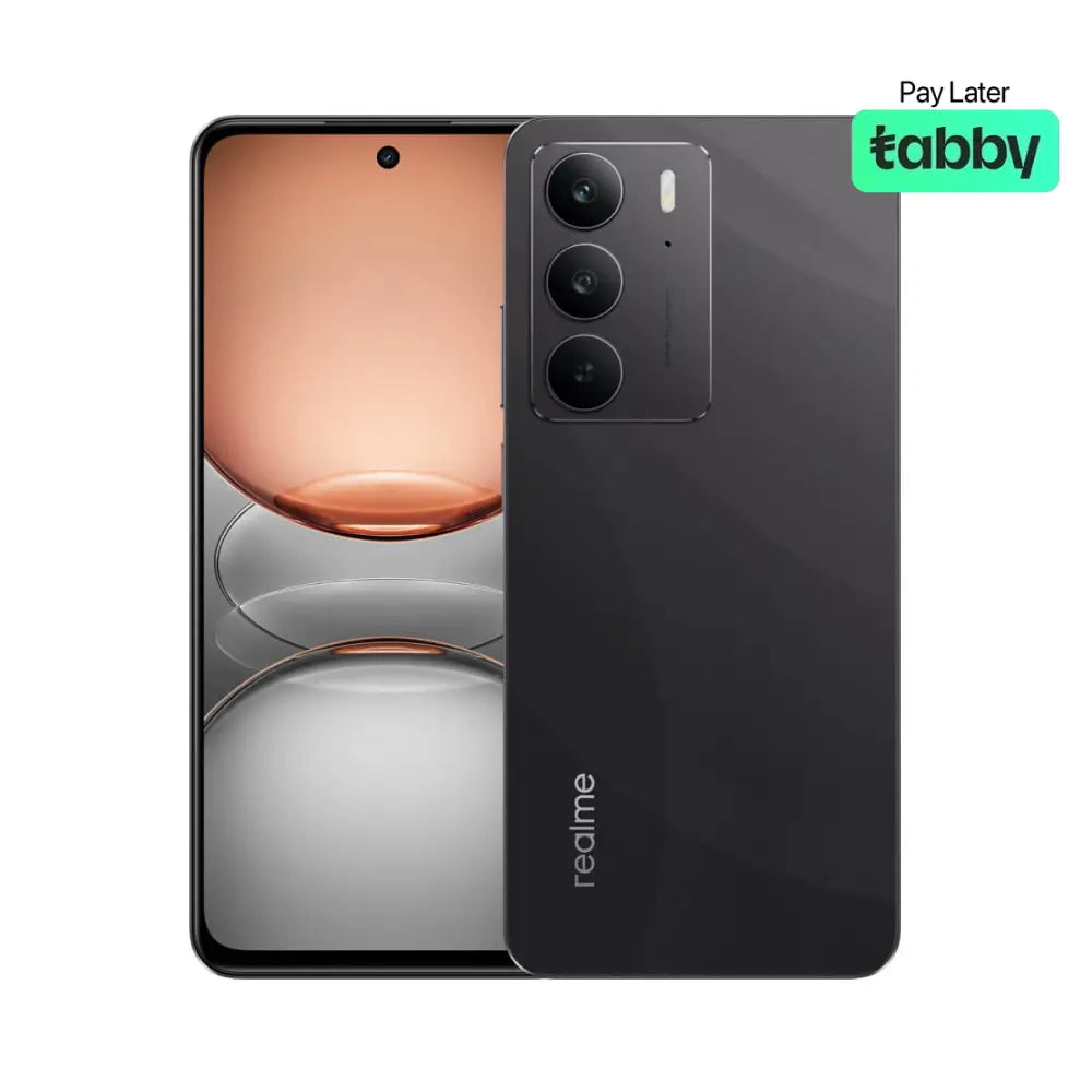 Realme C75 (24GB RAM (8 + 16) + 128GB Memory) - Storm Black