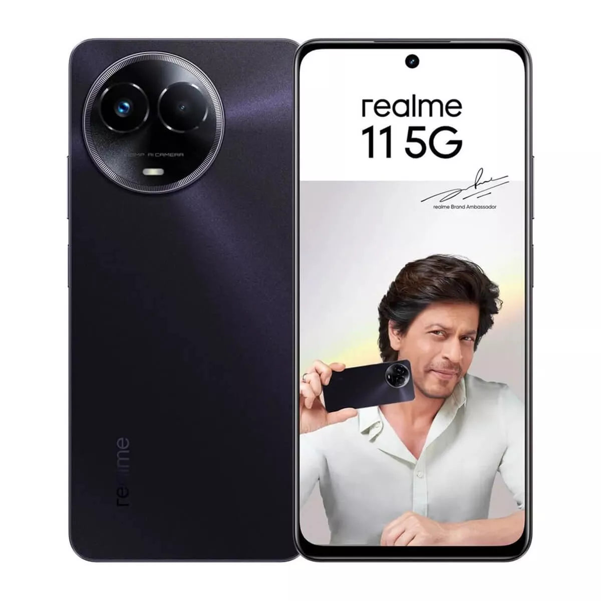 Realme 11 5G (8GB RAM + 256GB Memory) - Glory Black