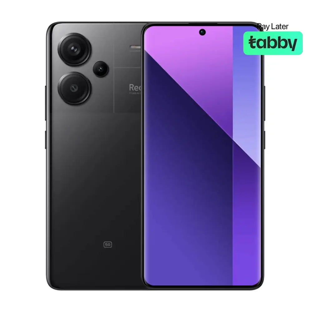 Redmi Note 13 Pro+ 5G (12GB RAM + 512GB Memory) - Midnight Black