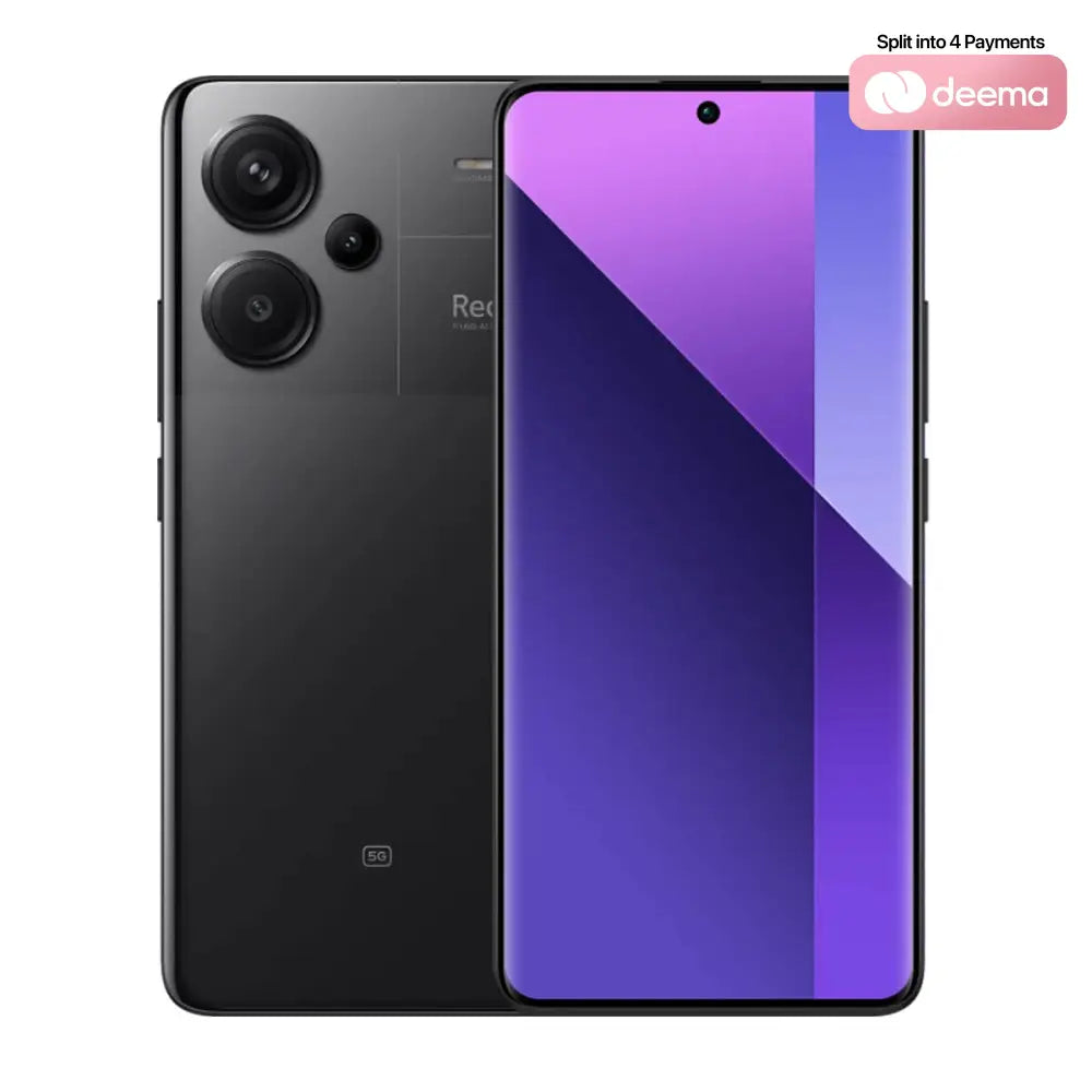Redmi Note 13 Pro+ 5G (12GB RAM + 512GB Memory) - Midnight Black