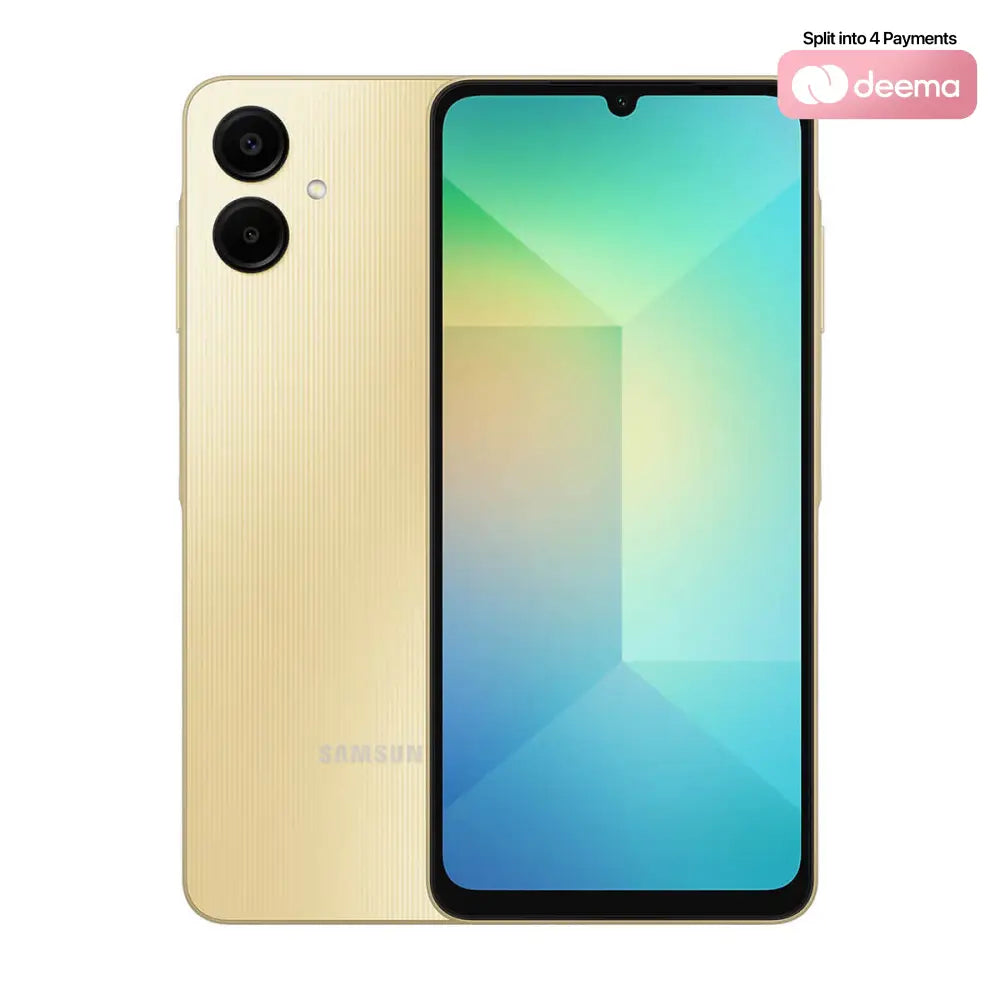 Samsung Galaxy A06 (4GB RAM + 128GB Memory) - Gold