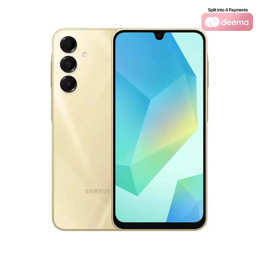 Samsung Galaxy A16 5G (8GB RAM + 128GB Memory) - Gold