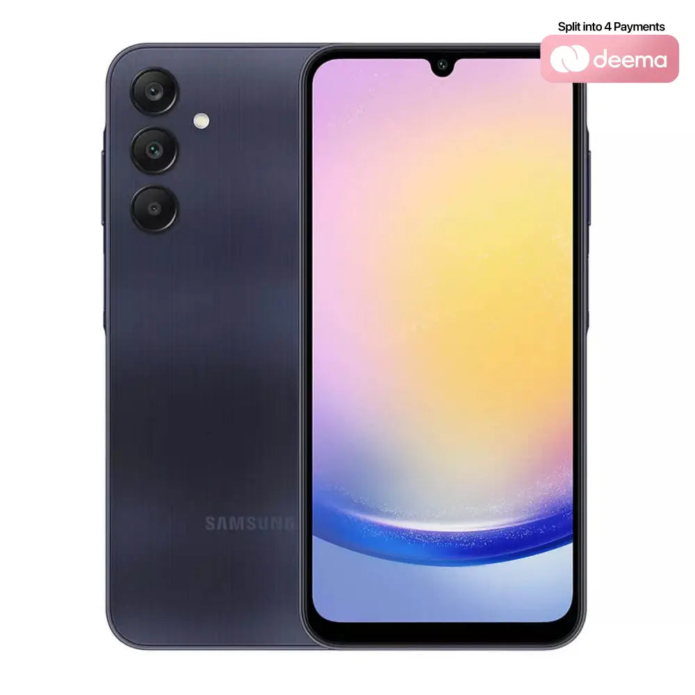 Samsung Galaxy A25 5G (6GB RAM + 128GB Memory) - Blue Black