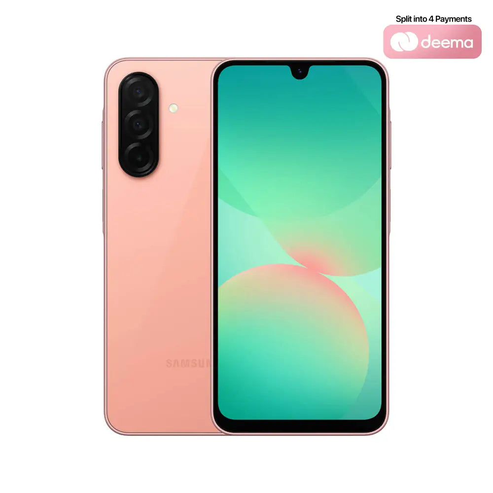 Samsung Galaxy A26 5G (6GB RAM + 128GB Memory) - Peach Pink