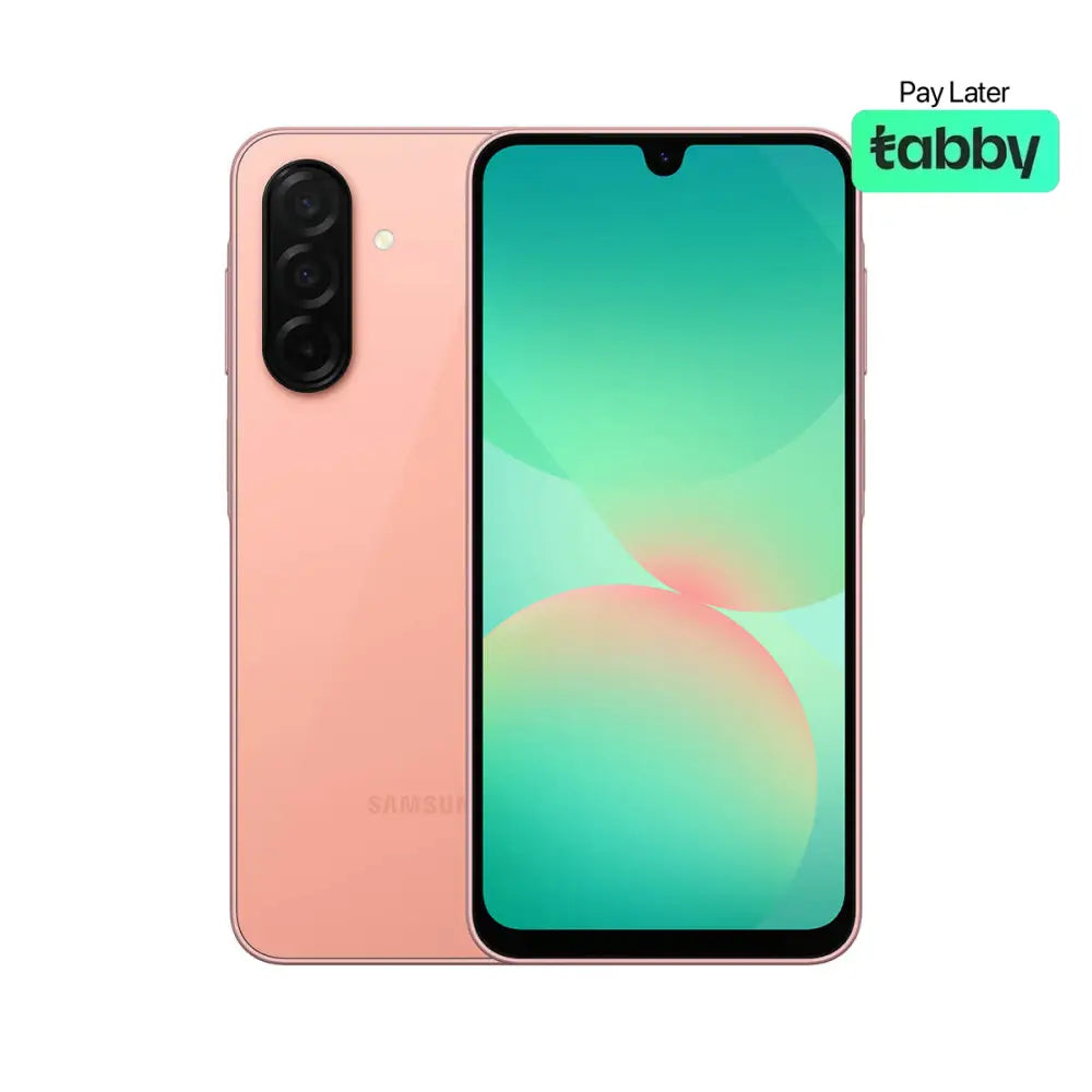 Samsung Galaxy A26 5G (6GB RAM + 128GB Memory) - Peach Pink