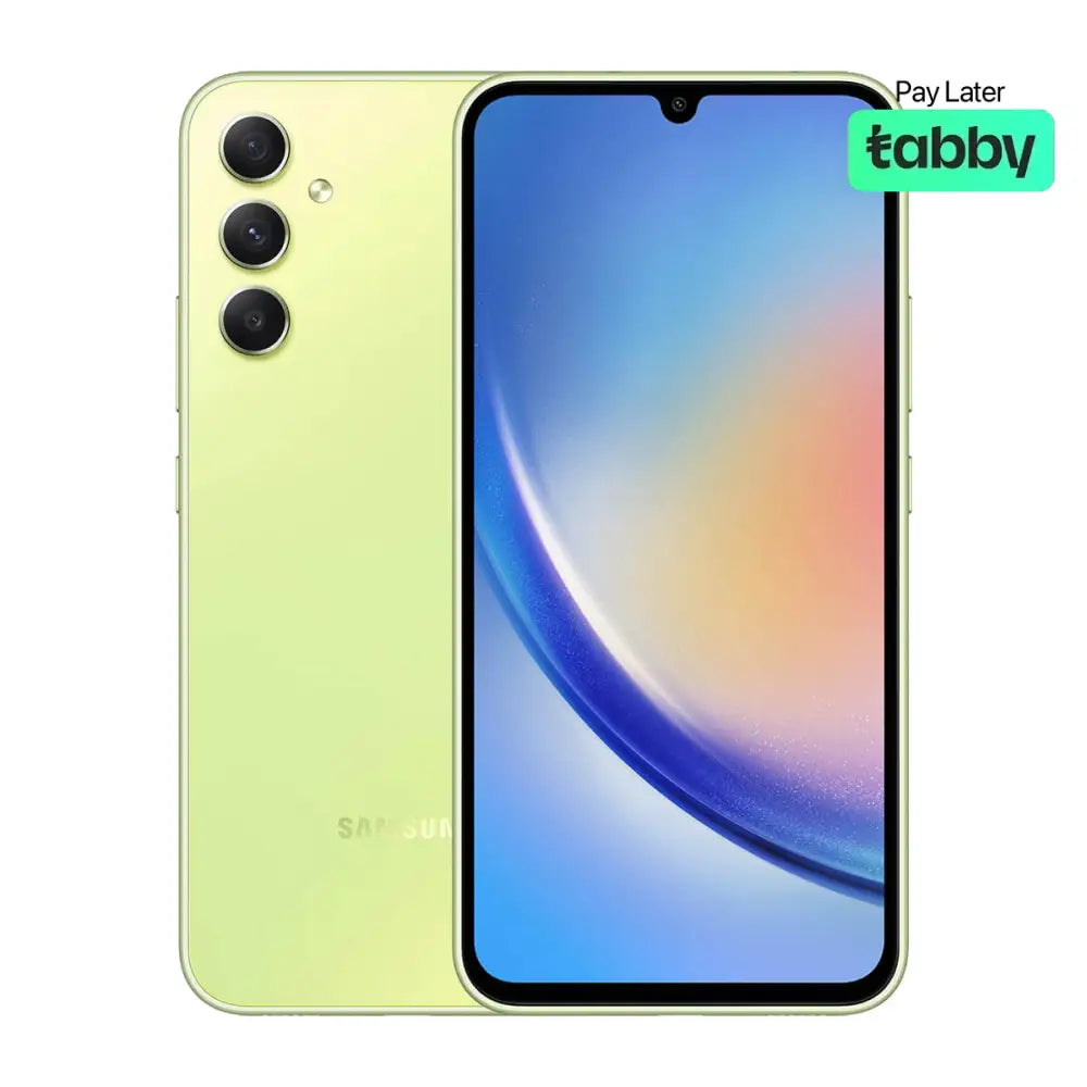 Samsung Galaxy A34 5G (6GB RAM + 128GB Memory) - Awesome Lime