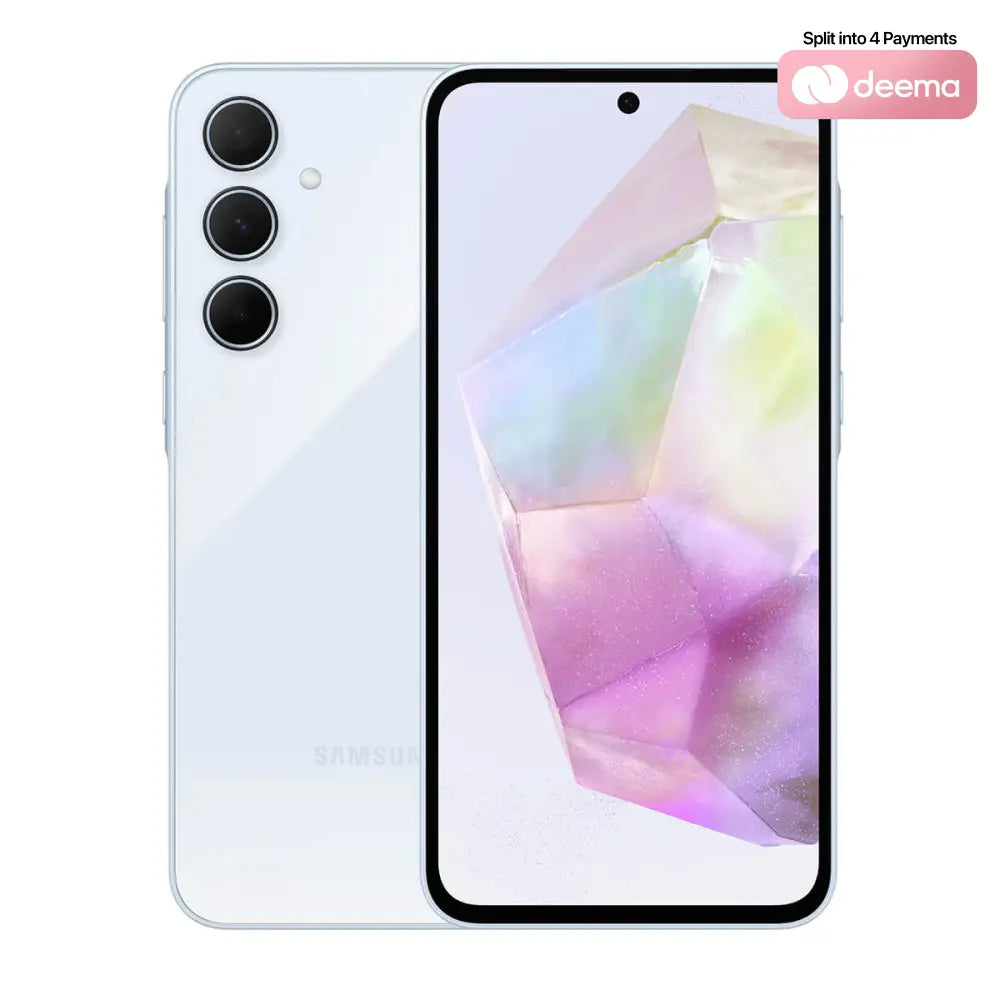 Samsung Galaxy A35 5G (8GB RAM + 128GB Memory) - Awesome Iceblue