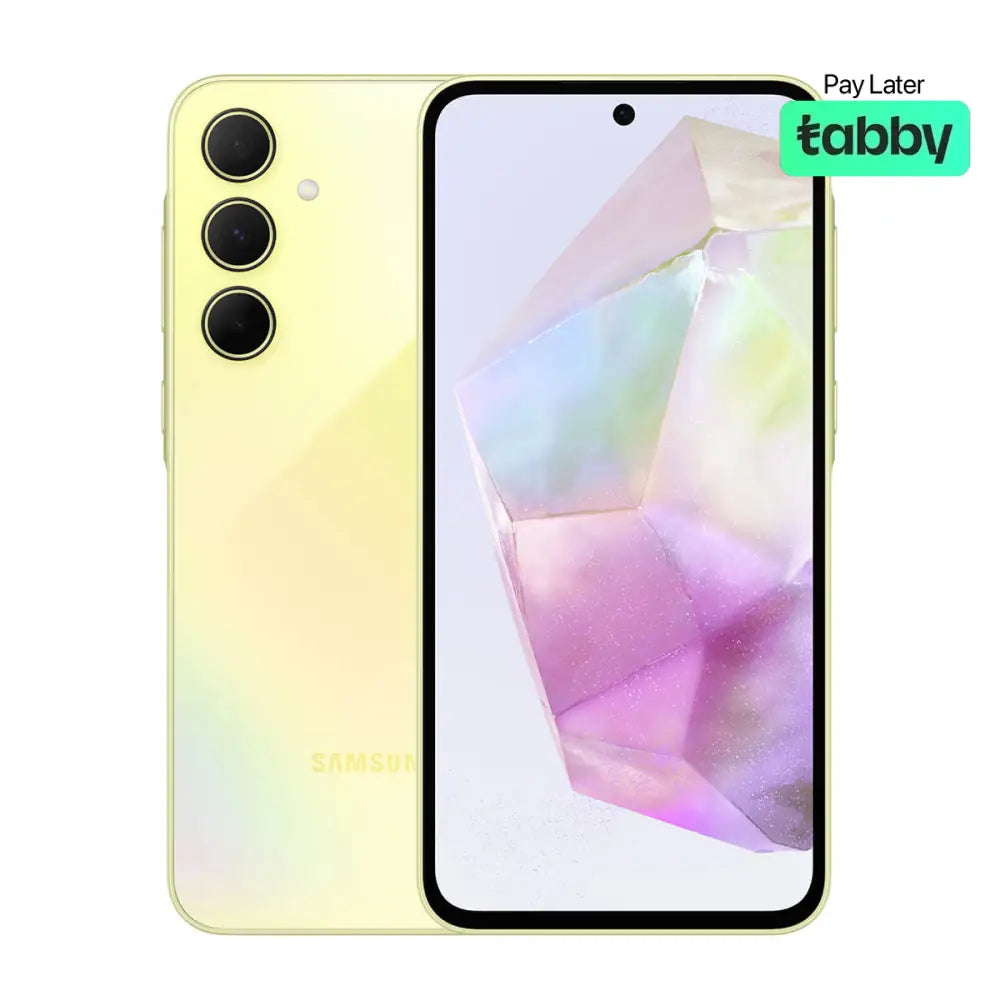 Samsung Galaxy A35 5G (8GB RAM + 256GB Memory) - Awesome Lemon