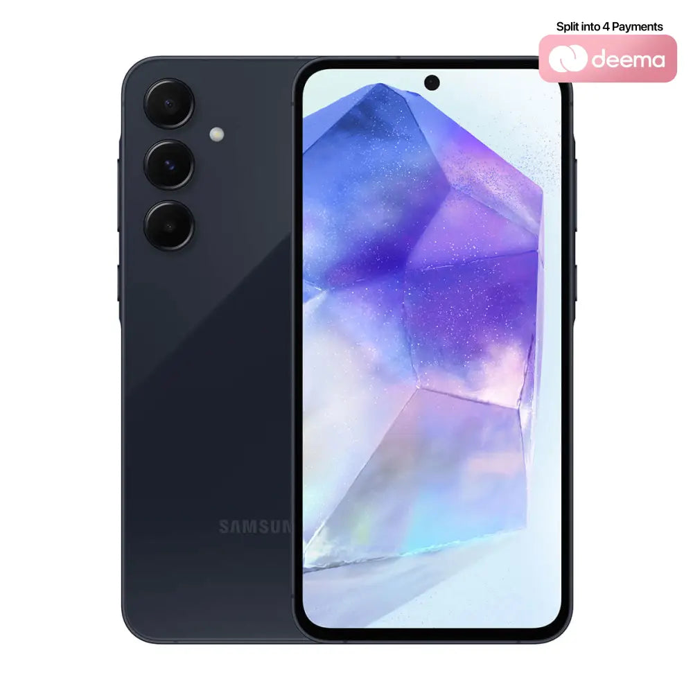 Samsung Galaxy A55 5G (8GB RAM + 128GB Memory) - Awesome Navy