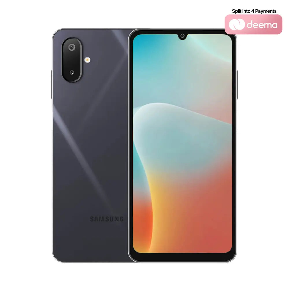 Samsung Galaxy M06 5G (6GB RAM + 128GB Memory) - Blazing Black