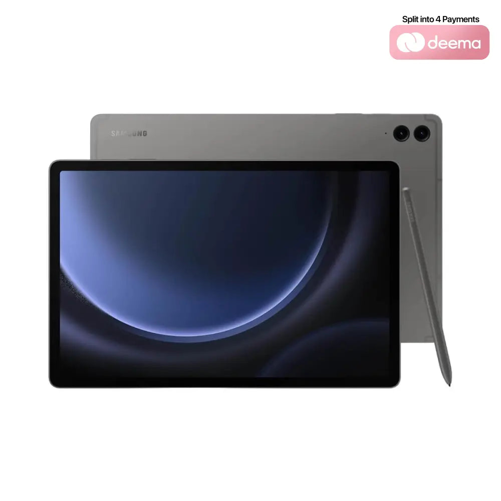 Samsung Galaxy Tab S9 FE+ 5G (12GB RAM + 256GB Memory) - Gray