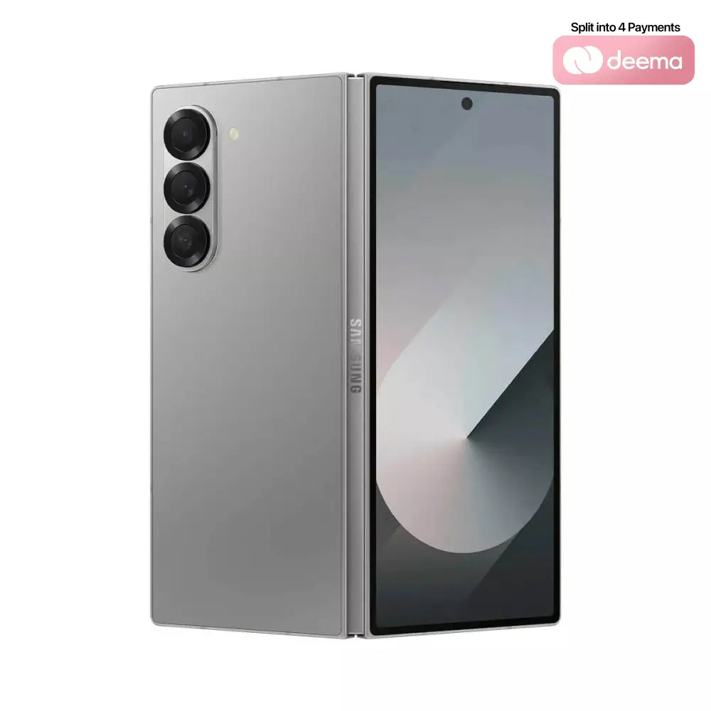 Samsung Galaxy Z Fold 6 (12GB RAM + 256GB Memory) - Silver Shadow