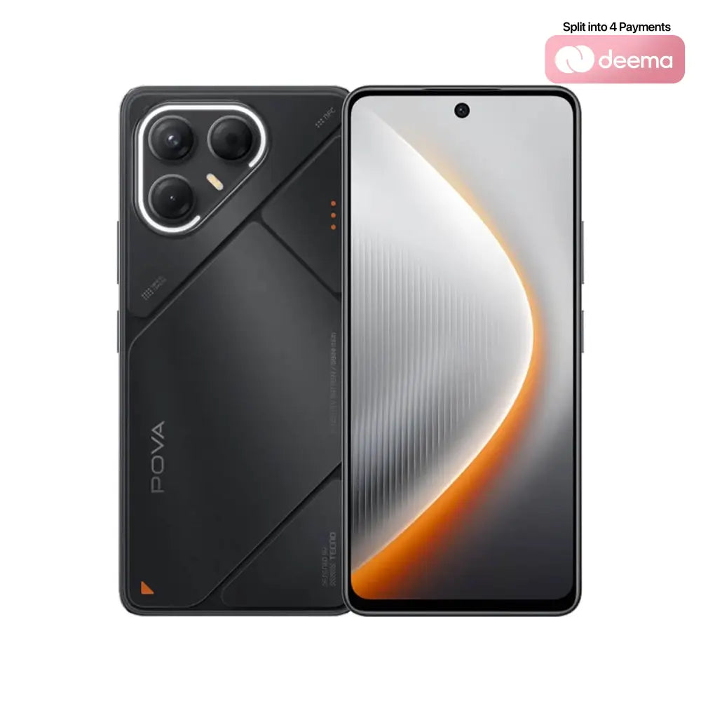 Tecno Pova 7 5G (8GB RAM + 256GB Memory) - Geek Black