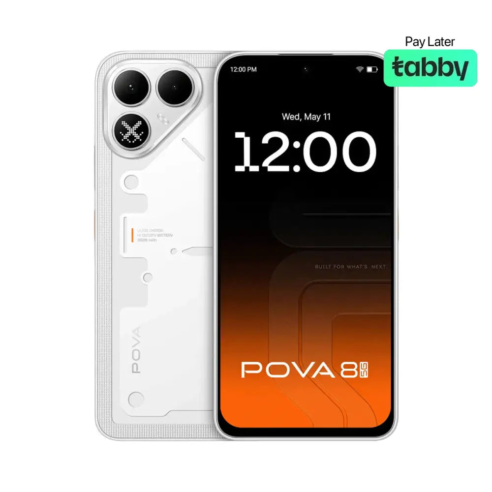 Tecno Pova 8 (8GB RAM + 256GB Memory) - Arc White