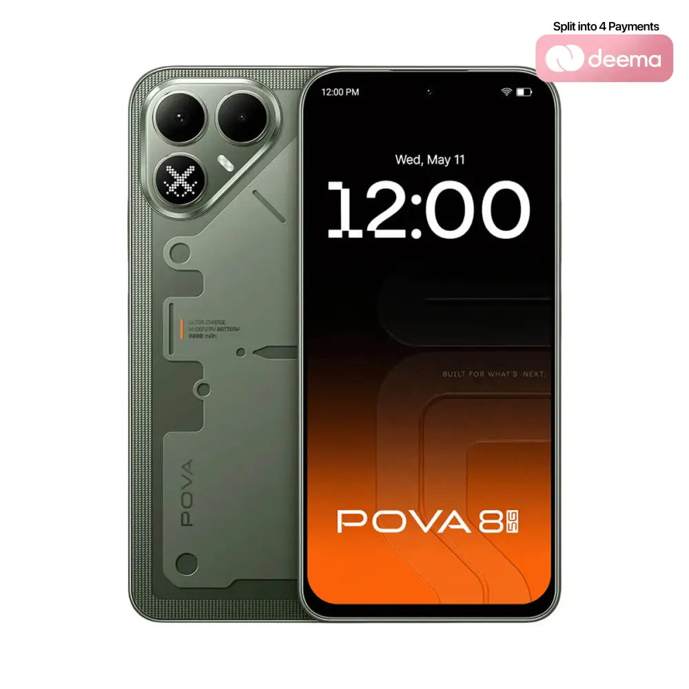 Tecno Pova 8 (8GB RAM + 256GB Memory) - Echo Green