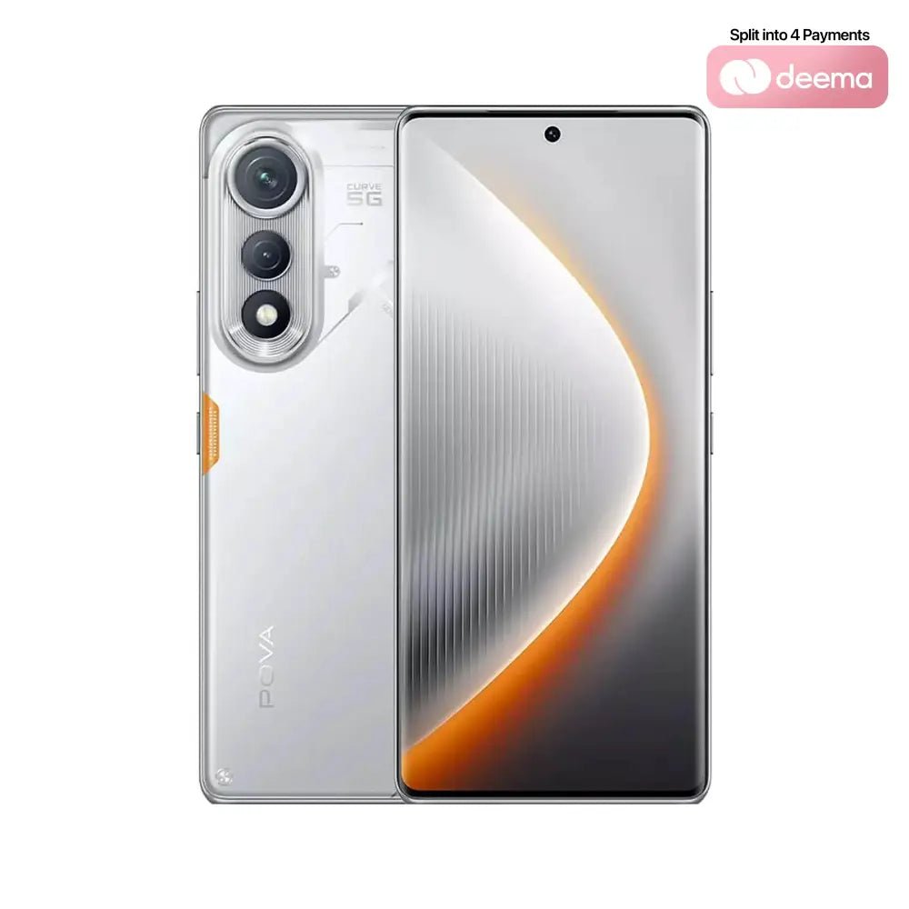 Tecno Pova Curve 5G (8GB RAM + 256GB Memory) - Magic Silver