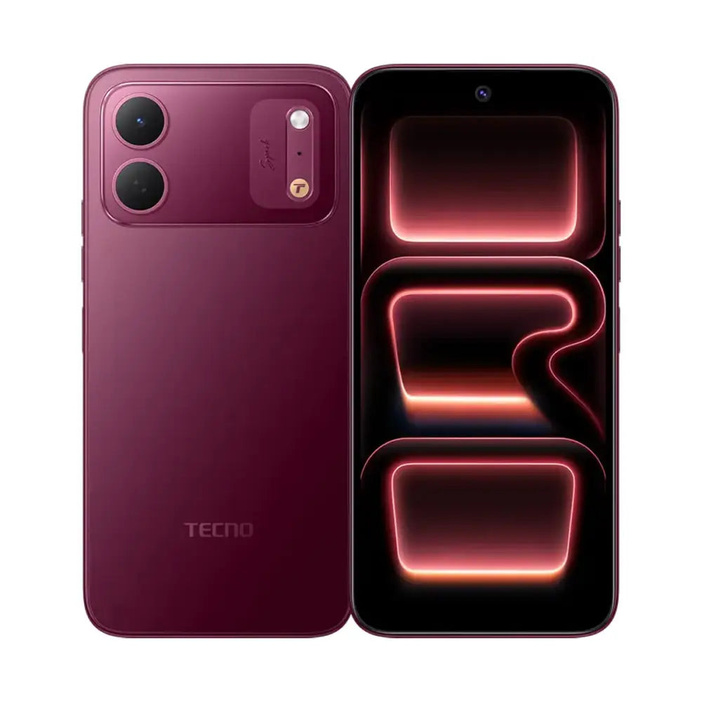 Tecno Spark 50C (4GB RAM + 128GB Memory) - Burgundy Red